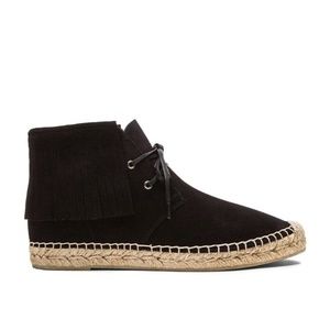 Saint Laurent Espadrille Fringed Desert Boot (41)